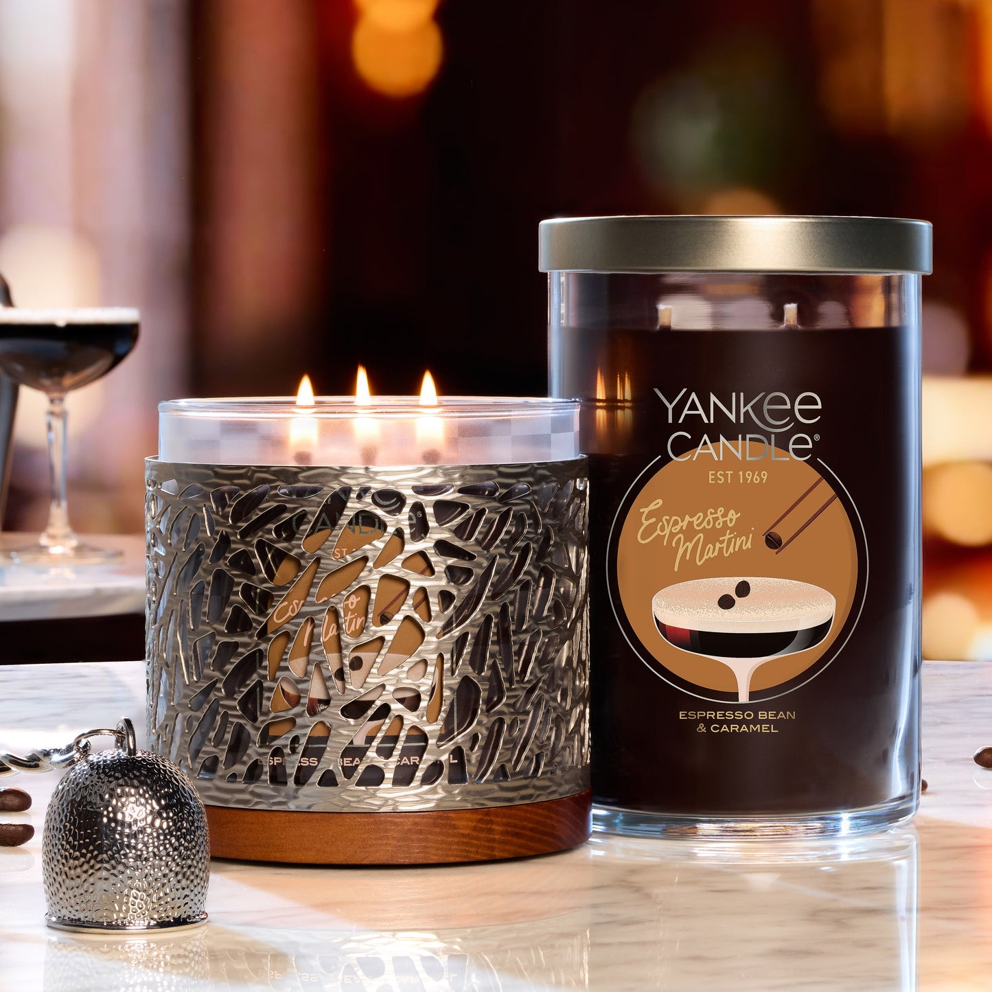 Small Cocktail Metal Holder