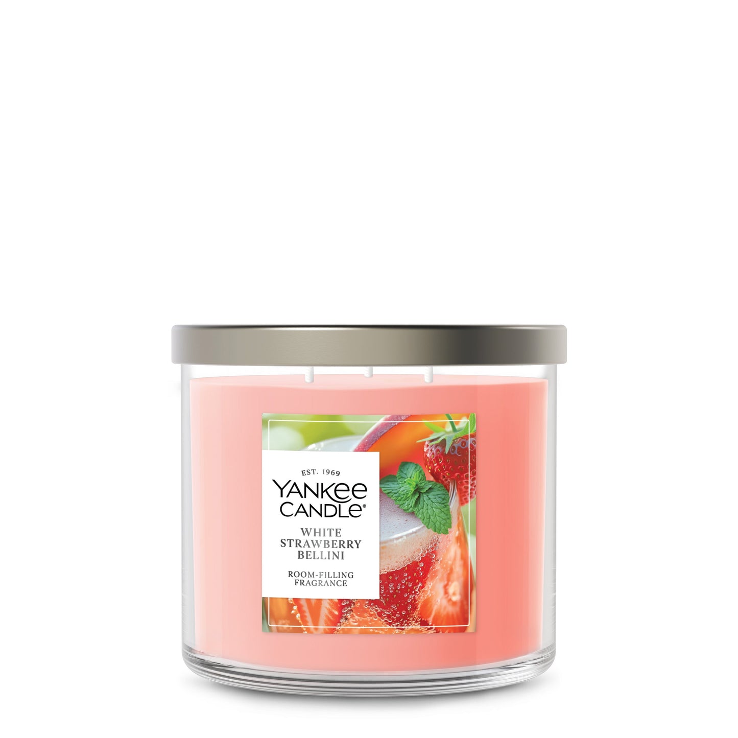 White Strawberry Bellini Drop 5-0560